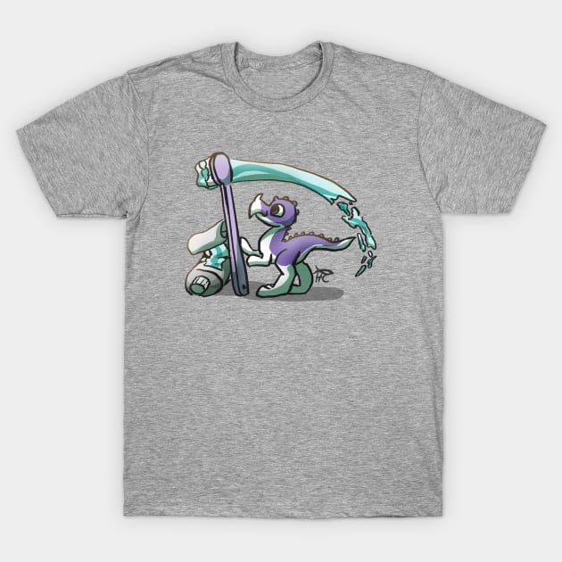 Brush Your Teeth! T-Shirt by Pudica